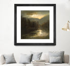 Nocturne in Gold by Sheila Finch on GIANT ART - landscapes seascapes lakes rivers