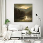 Nocturne in Gold by Sheila Finch on GIANT ART - landscapes seascapes lakes rivers