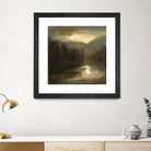 Nocturne in Gold by Sheila Finch on GIANT ART - landscapes seascapes lakes rivers