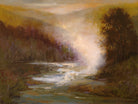 Waterfall Mist by Sheila Finch on GIANT ART - landscapes seascapes lakes rivers