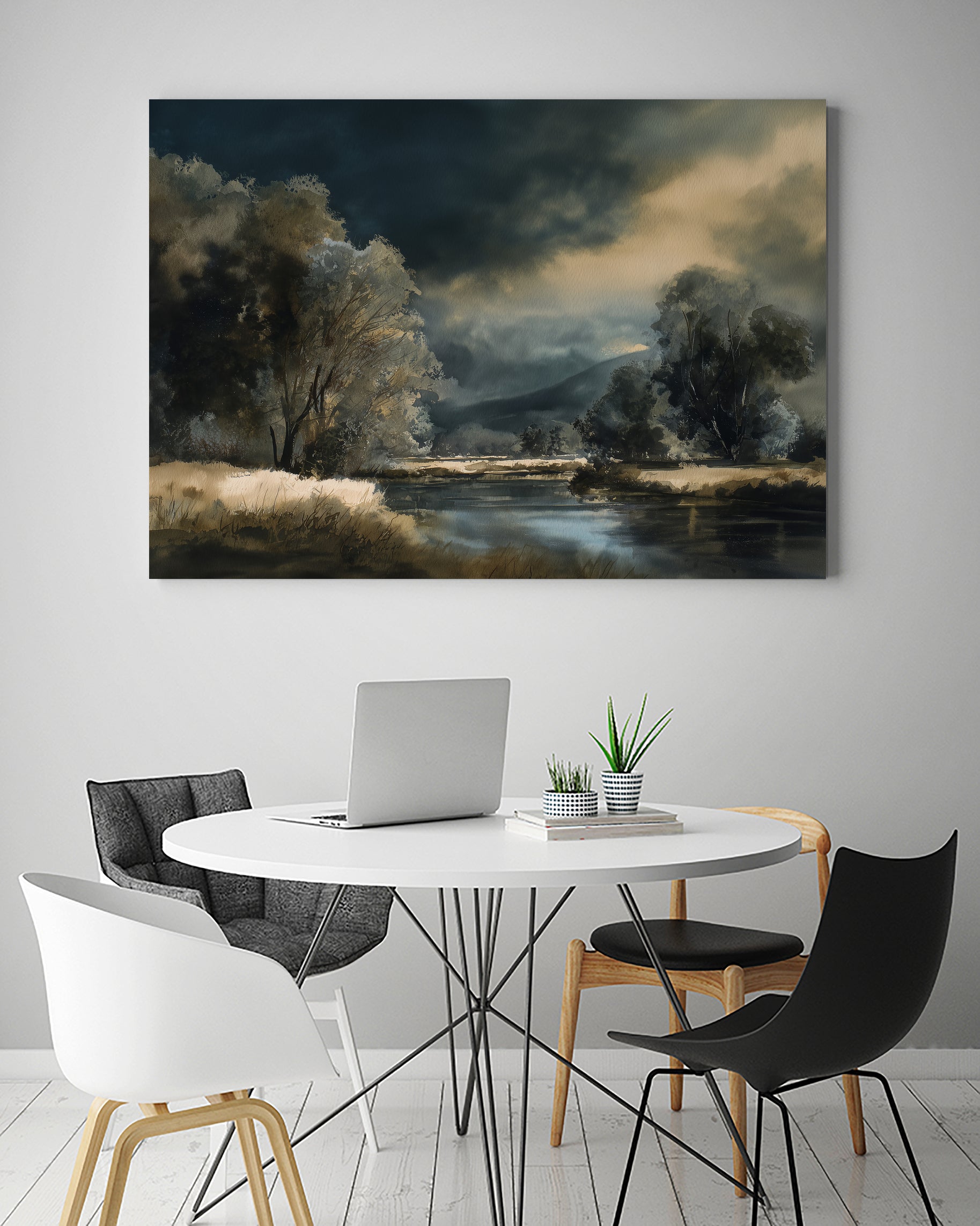 Dark Horizon I by Paula Freeman on GIANT ART - landscapes seascapes countryside