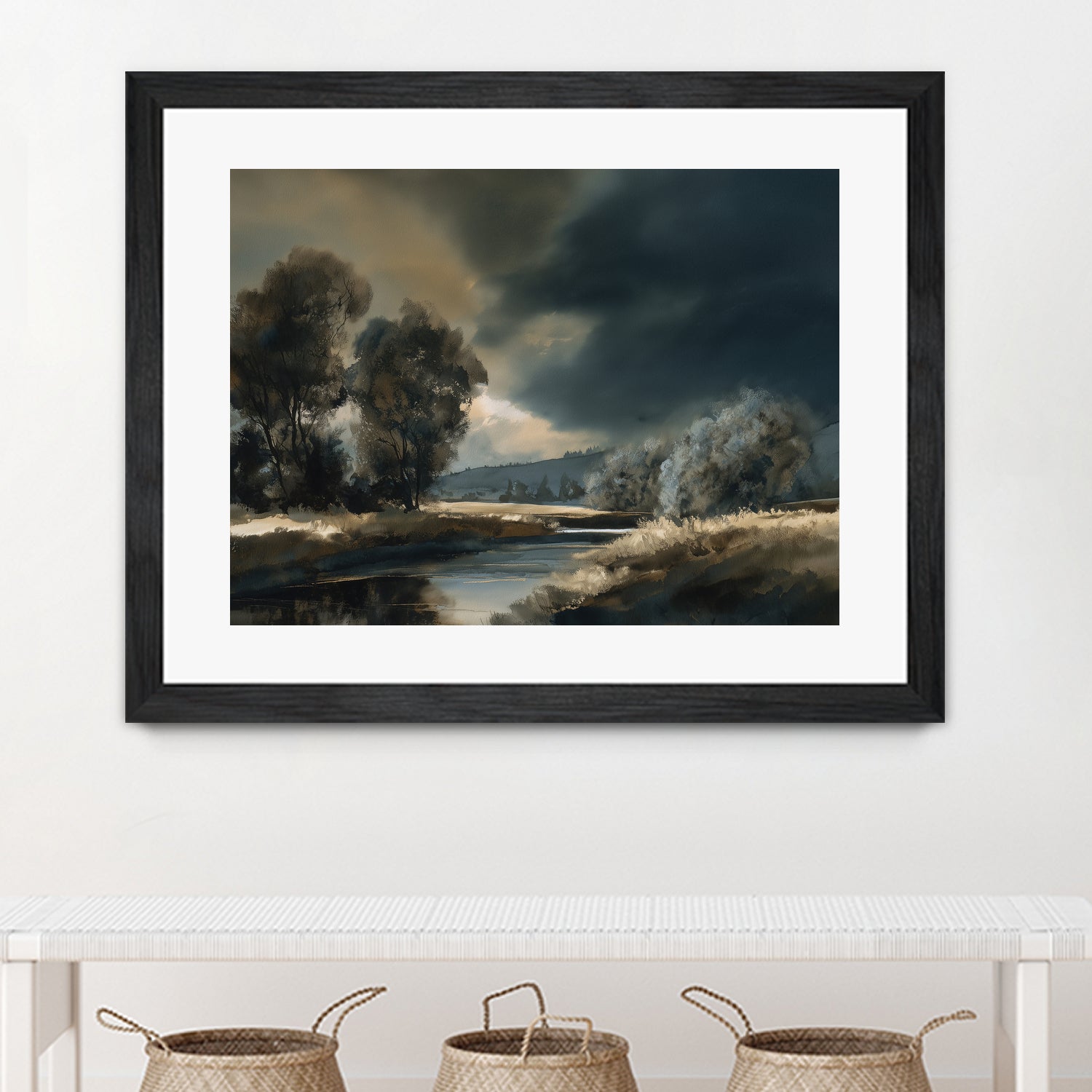 Dark Horizon II by Paula Freeman on GIANT ART - landscapes seascapes countryside