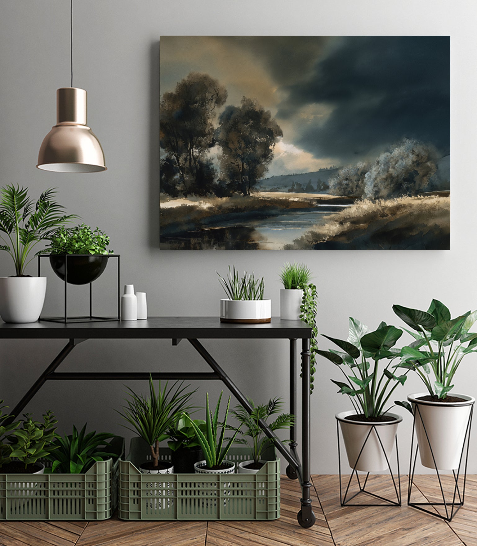 Dark Horizon II by Paula Freeman on GIANT ART - landscapes seascapes countryside