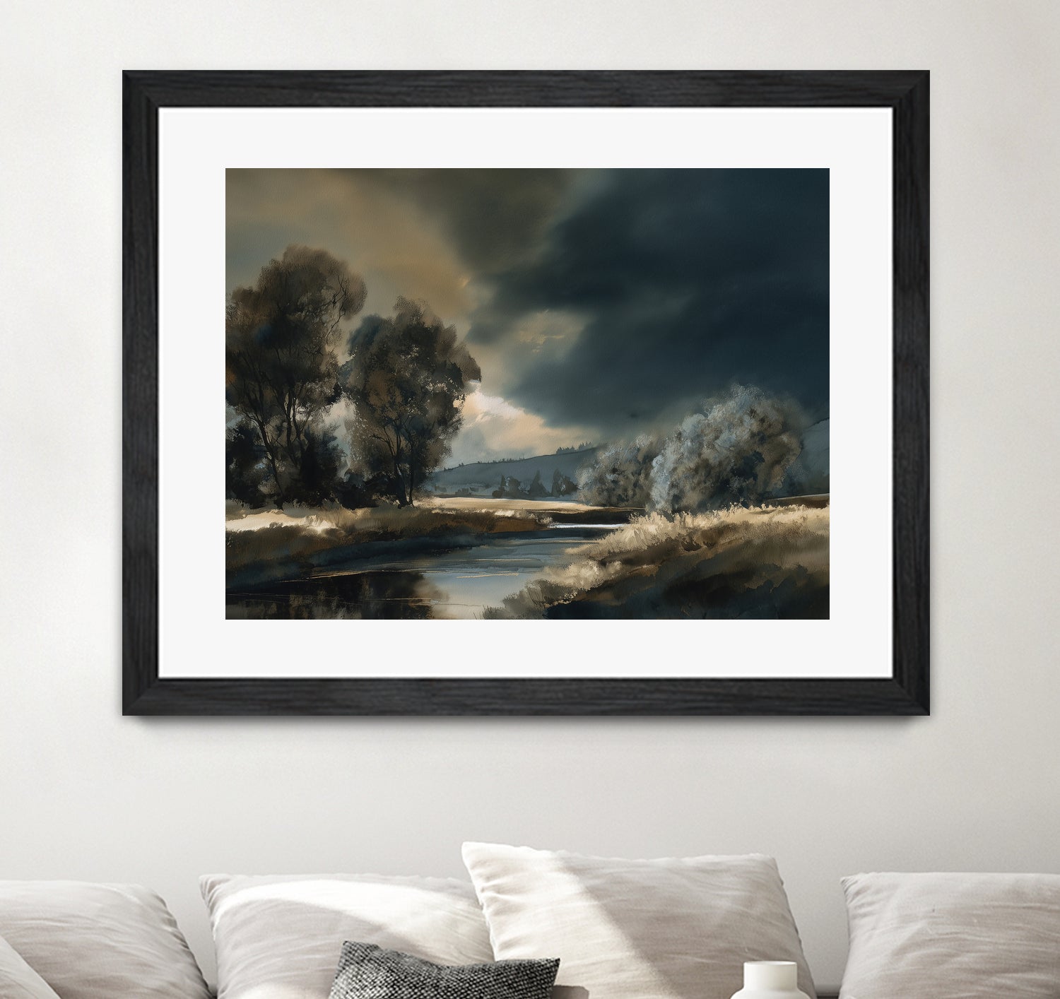 Dark Horizon II by Paula Freeman on GIANT ART - landscapes seascapes countryside