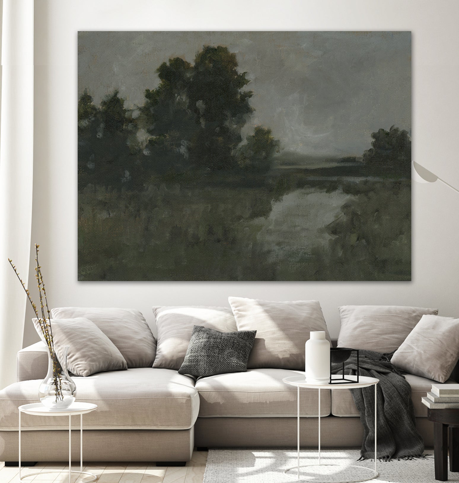 Moody Marsh I by Ethan Harper on GIANT ART - landscapes seascapes countryside