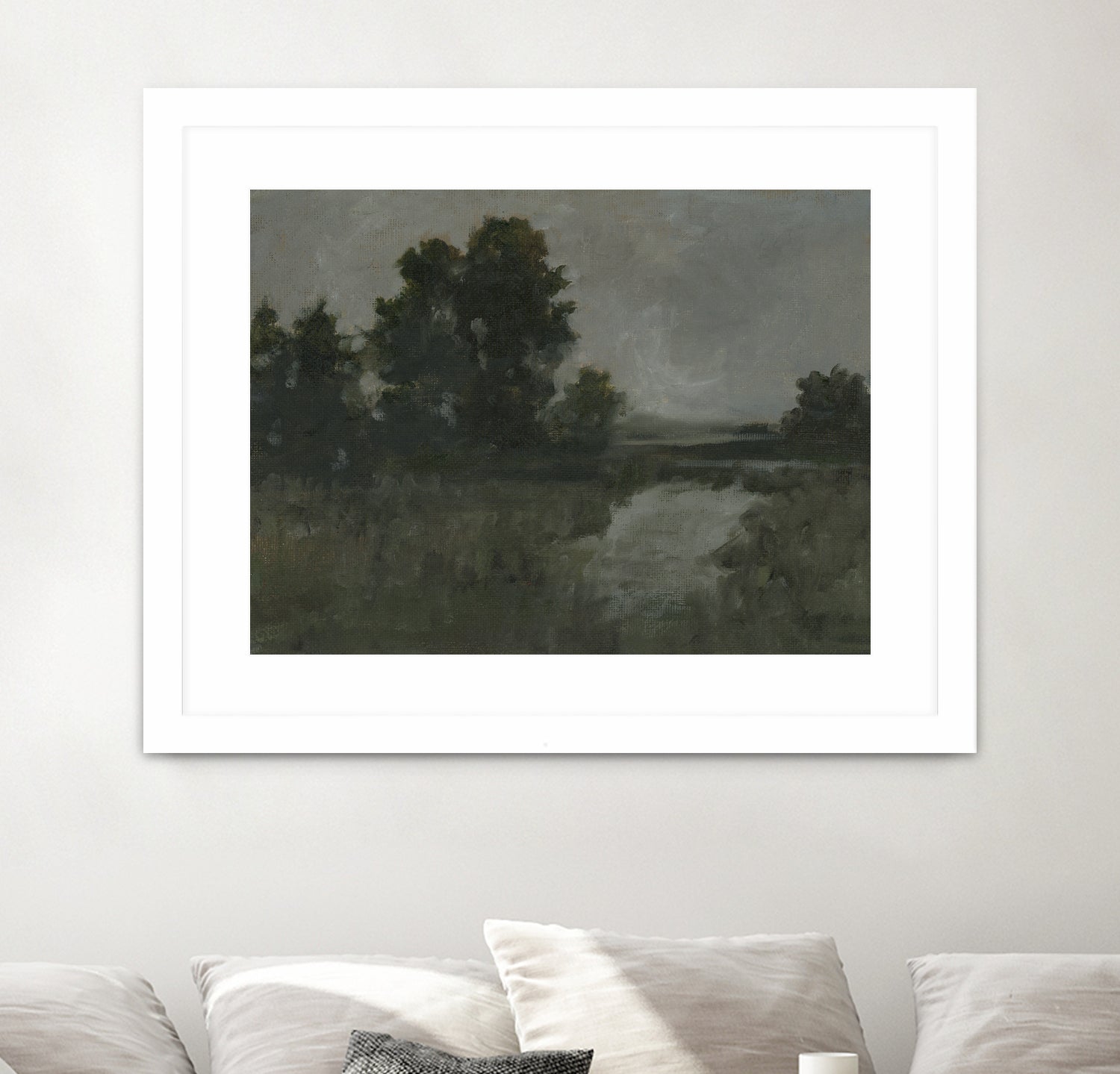 Moody Marsh I by Ethan Harper on GIANT ART - landscapes seascapes countryside