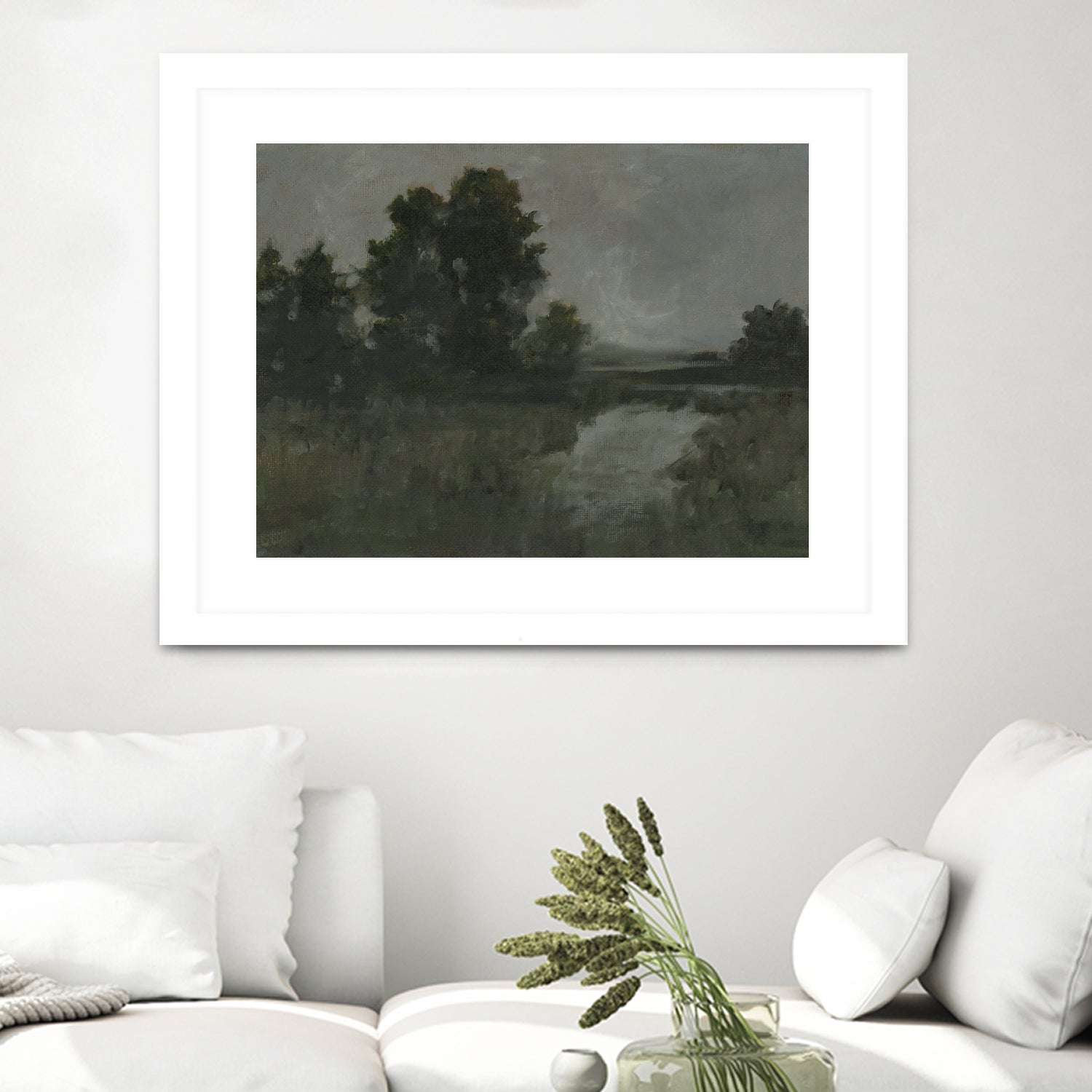 Moody Marsh I by Ethan Harper on GIANT ART - landscapes seascapes countryside