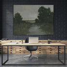 Moody Marsh II by Ethan Harper on GIANT ART - landscapes seascapes countryside