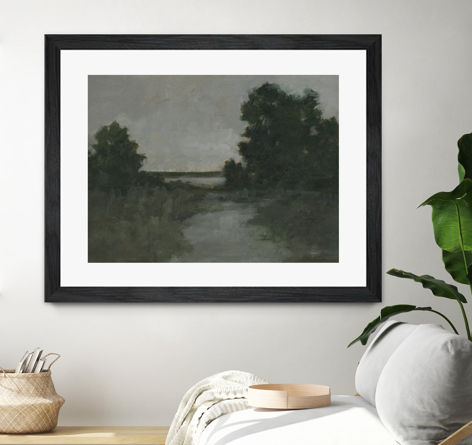 Moody Marsh II by Ethan Harper on GIANT ART - landscapes seascapes countryside