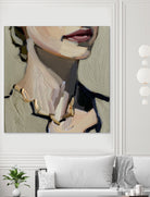 Golden Poise II by Paula Freeman on GIANT ART - figurative fashion womens