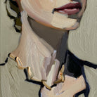 Golden Poise II by Paula Freeman on GIANT ART - figurative fashion womens