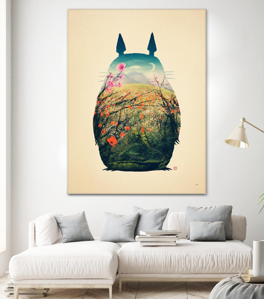 Tonari No Totoro by Victor Vercesi on GIANT ART