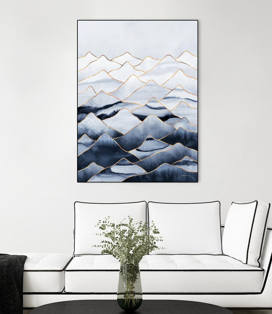 Mountains by Elisabeth Fredriksson on GIANT ART