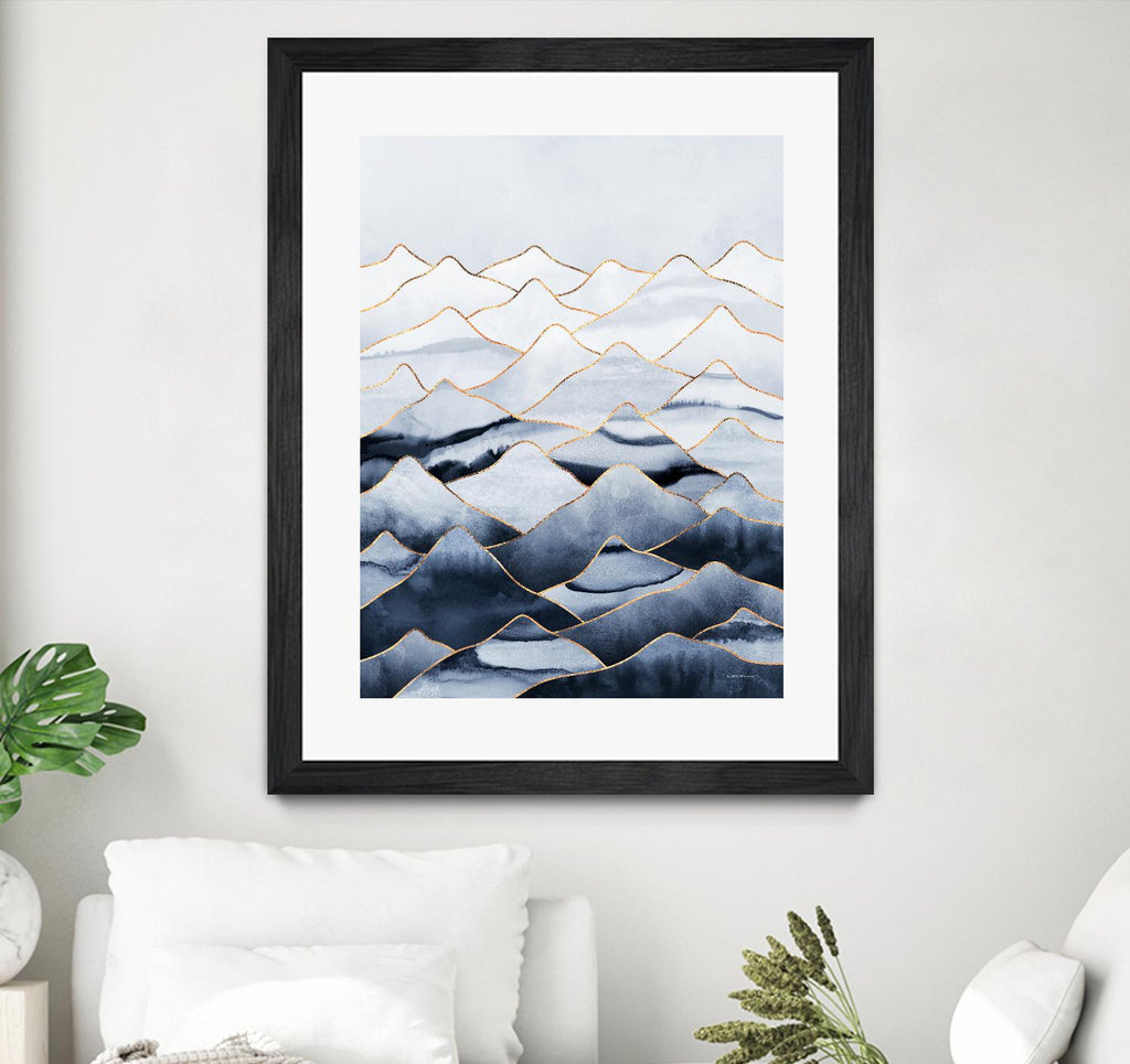 Mountains by Elisabeth Fredriksson on GIANT ART