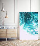 Palm Leaves Turquoise Summer Vibes #1 by Anita's & Bella's Art on GIANT ART