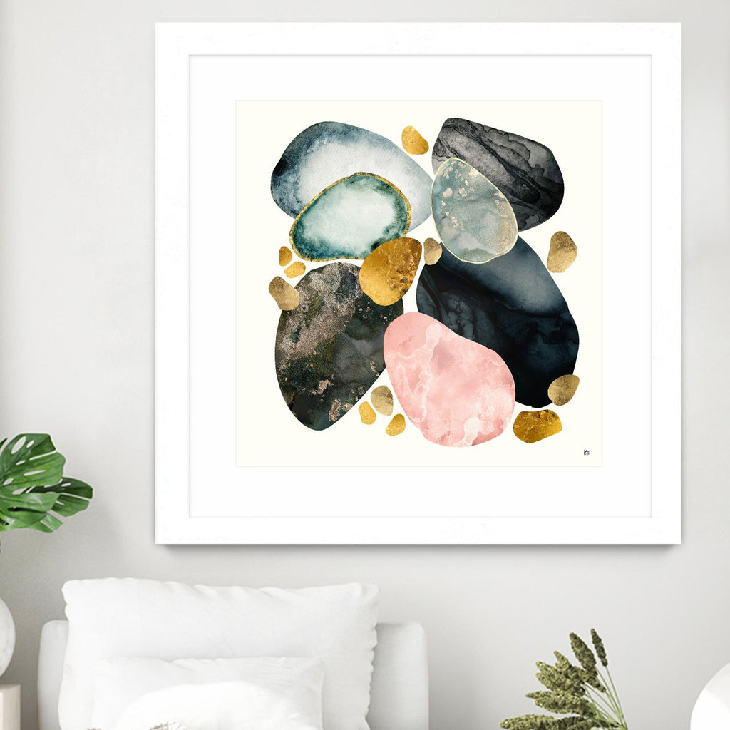 Pebble Abstract by SpaceFrog Designs on GIANT ART