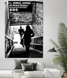 Subway Shadows by Karol Livote on GIANT ART