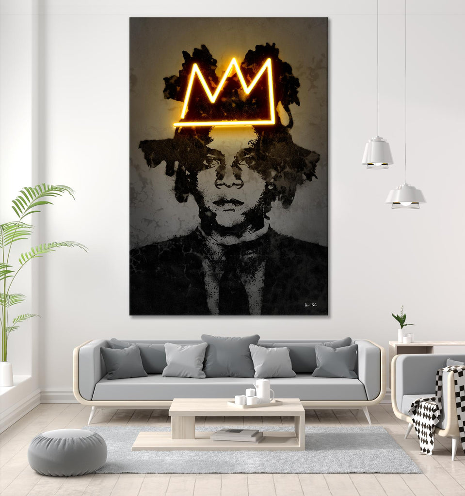Basquiat par Octavian Mielu sur GIANT ART
