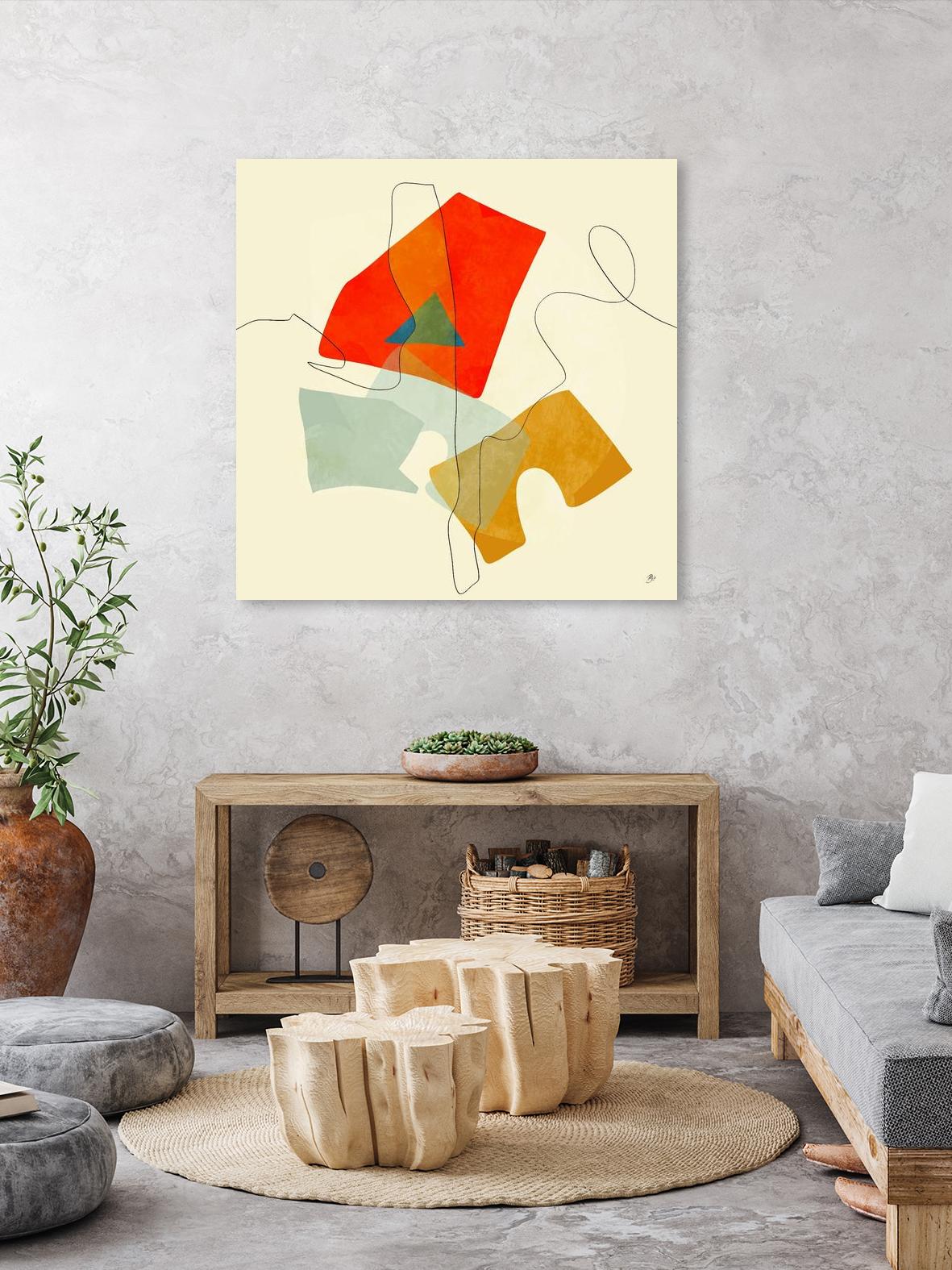 mid century geometric by Ana Rut Bre on GIANT ART