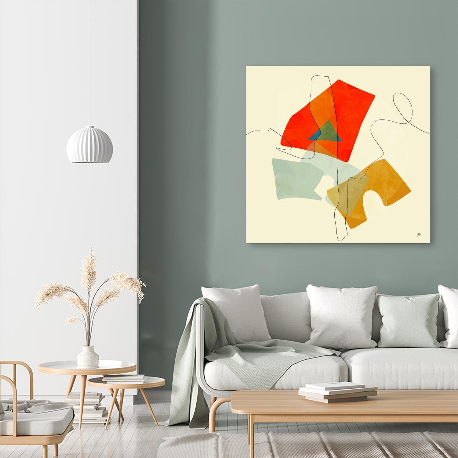mid century geometric by Ana Rut Bre on GIANT ART