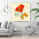 mid century geometric by Ana Rut Bre on GIANT ART
