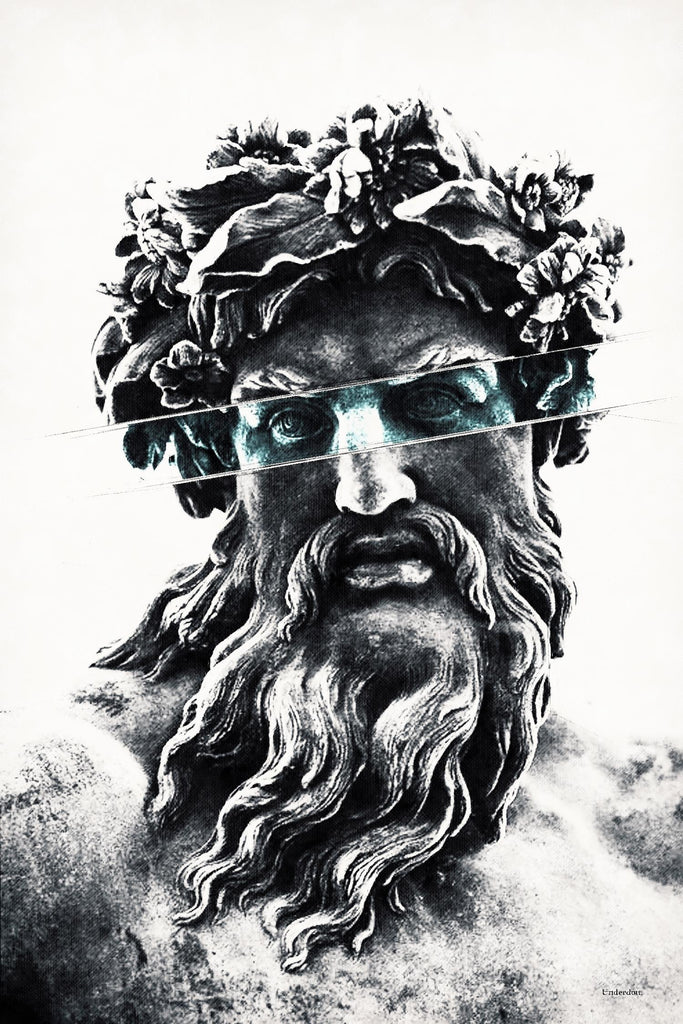 Zeus the king of gods par Underdott sur GIANT ART
