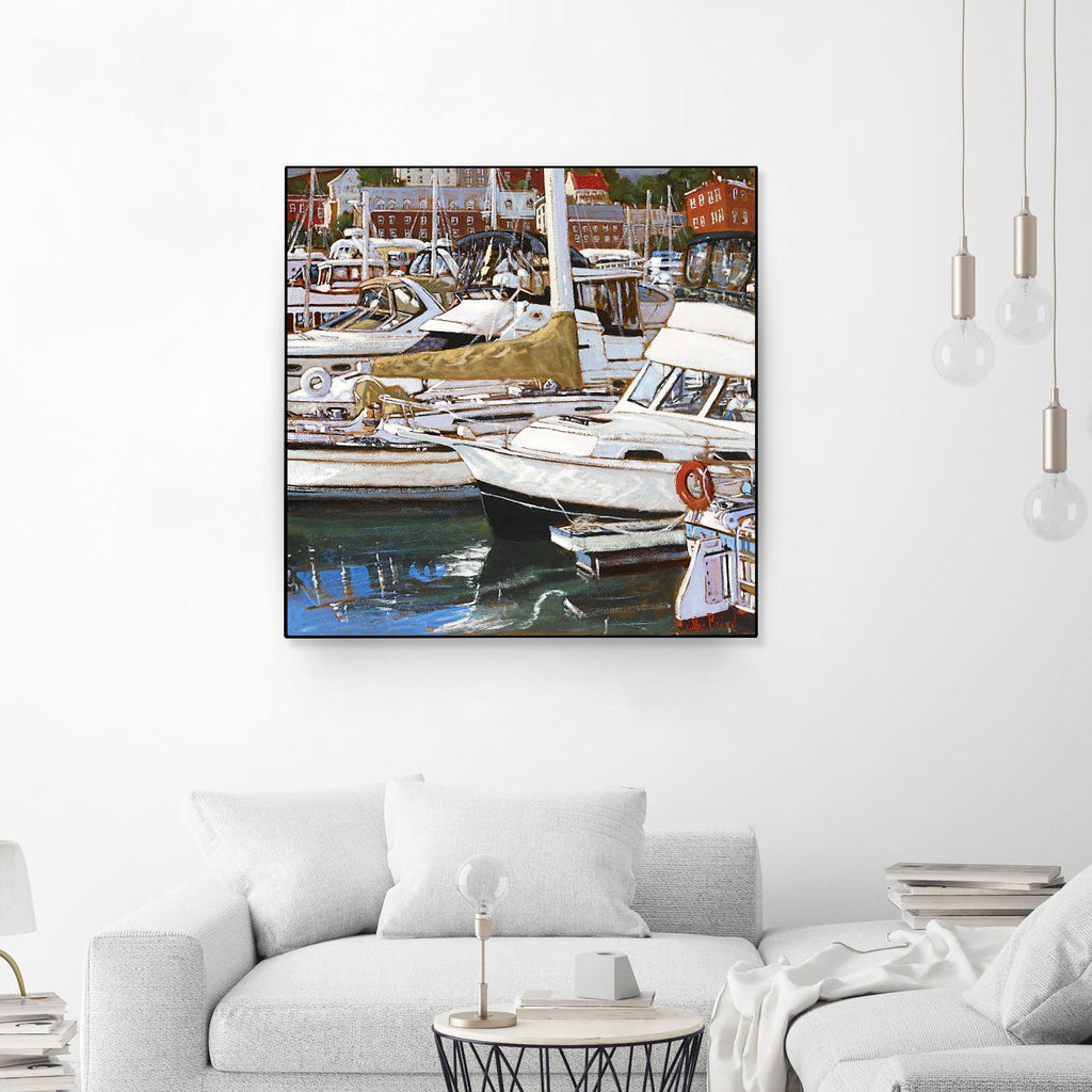 Bassin Louise by Gilles Bédard on GIANT ART - white winter scenes