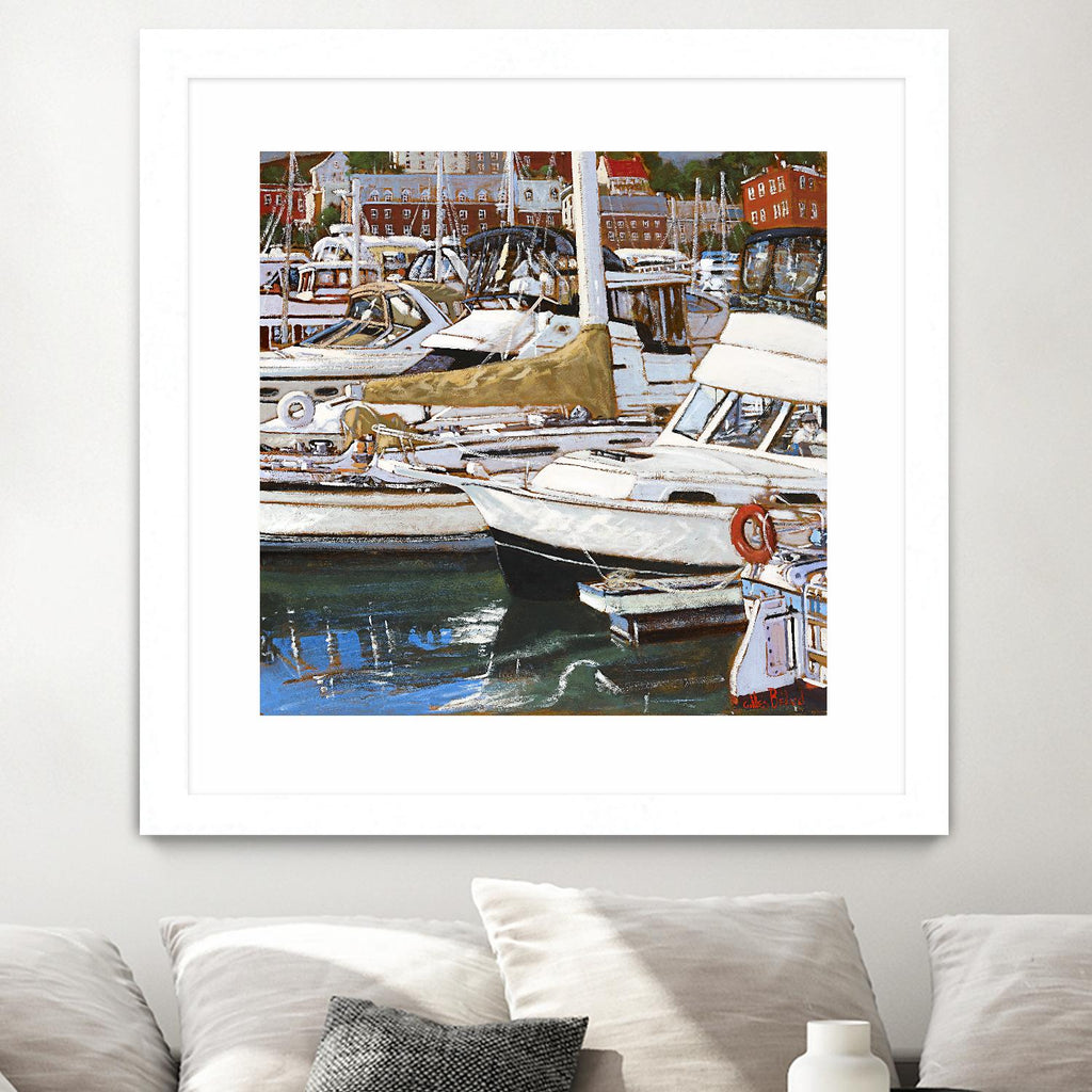 Bassin Louise by Gilles Bédard on GIANT ART - white winter scenes