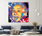 Albert by Ray Lengelé on GIANT ART - purple celebrities