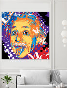 Albert by Ray Lengelé on GIANT ART - purple celebrities