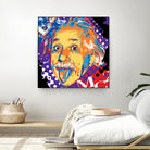 Albert by Ray Lengelé on GIANT ART - purple celebrities