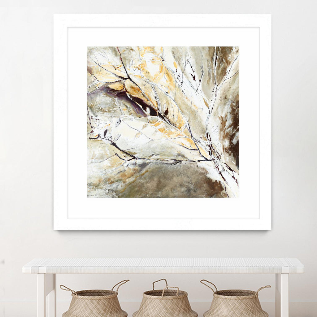 Brocart by Kathleen Cloutier on GIANT ART - white abstract