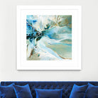 Écume by Kathleen Cloutier on GIANT ART - green abstract