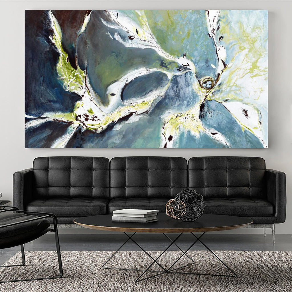 Envolée by Kathleen Cloutier on GIANT ART - grey abstract