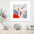 Salsa by Kathleen Cloutier on GIANT ART - red abstract