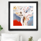 Salsa by Kathleen Cloutier on GIANT ART - red abstract