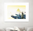 Les bleus attachements by Roland Palmaerts on GIANT ART - blue sea scene