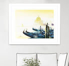 Les bleus attachements by Roland Palmaerts on GIANT ART - blue sea scene