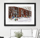 Il parait que l'hiver sera long by Nicole Laporte on GIANT ART - brown winter scenes