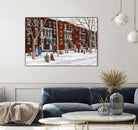 Il parait que l'hiver sera long by Nicole Laporte on GIANT ART - brown winter scenes