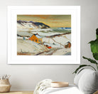 Baies St Paul I by Louis Tremblay on GIANT ART - blue landscape artistes du québec