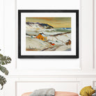 Baies St Paul I by Louis Tremblay on GIANT ART - blue landscape artistes du québec