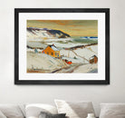 Baies St Paul I by Louis Tremblay on GIANT ART - blue landscape artistes du québec