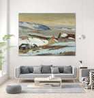 Baies St Paul II by Louis Tremblay on GIANT ART - beige landscape