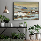 Baies St Paul II by Louis Tremblay on GIANT ART - beige landscape