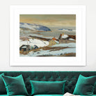 Baies St Paul II by Louis Tremblay on GIANT ART - beige landscape artistes du québec