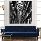 Rban Line V by Jean-François Dupuis on GIANT ART - black city scene