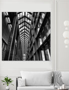 Rban Line V by Jean-François Dupuis on GIANT ART - black city scene