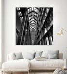 Rban Line V by Jean-François Dupuis on GIANT ART - black city scene