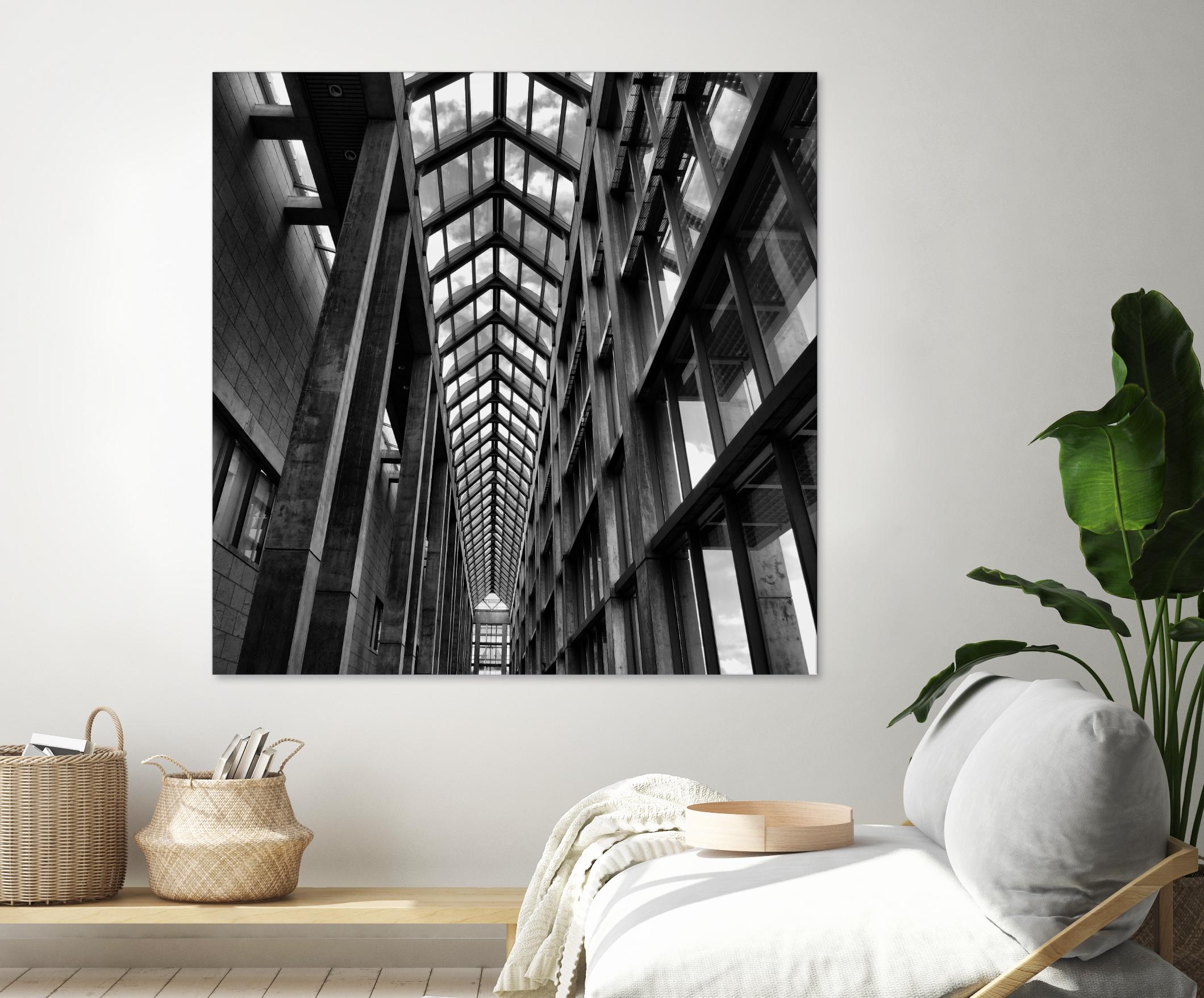 Rban Line V by Jean-François Dupuis on GIANT ART - black city scene